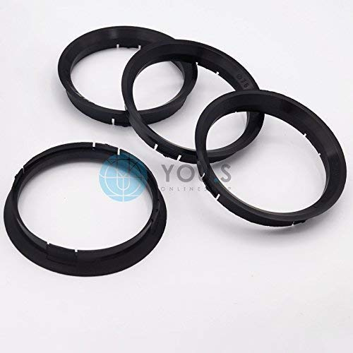 4 x ZENTRIERRINGE DISTANZRING für ALUFELGEN Z27 76,0-70,1 mm Alutec Anzio Rial