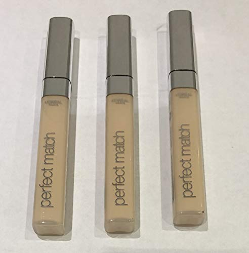 3x Loreal Perfect Match Concealer (1.N Ivory)