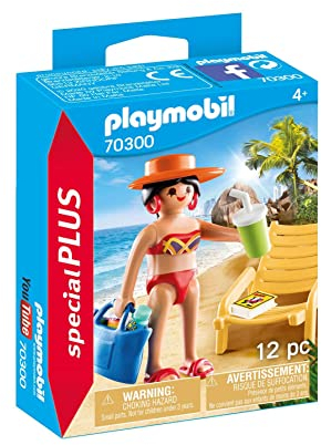 PLAYMOBIL Turista con Hamaca