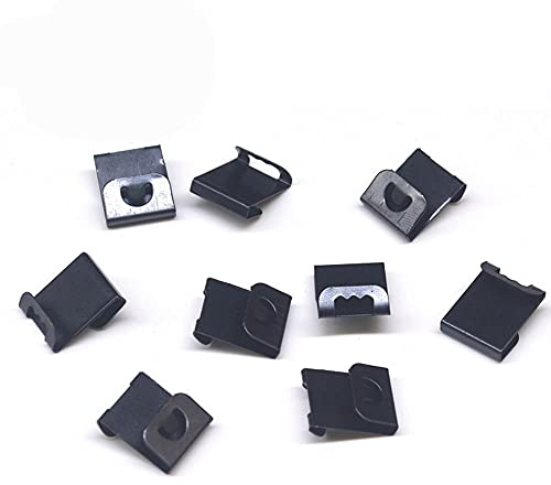 Gancio per telaio a dente di sega, 100 pezzi, per foto e foto a forma di S, in metallo per montaggio a parete