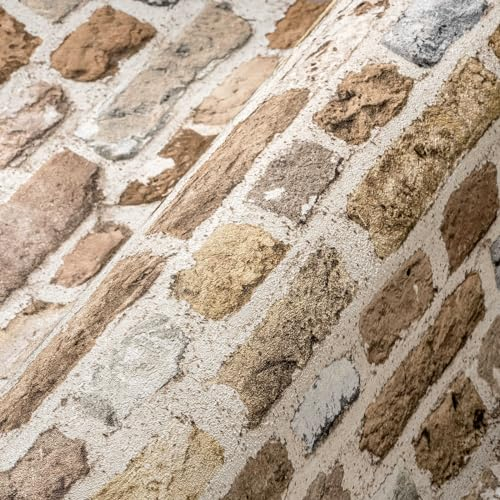 A.S. Création THE BOS 388293 - Carta da parati in tessuto non tessuto, 10,05 m x 0,53 m, made in Germany