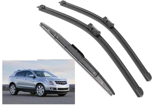 Car Front Rear Wiper Blades Brushes Cutter Accessories For Cadillac SRX 2010 2011 2012 2013 2014 2015 2016 Windshield Wiper