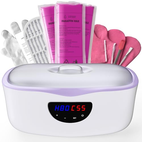 LAVANY Paraffin Wax Bath 4L for Hands & Feet, Auto & Manual Modes