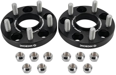 DZSYINGCHUSM Spürverbreiterungsatz Für Tesla Für Model 3 2 Stücke Aluminium 15mm 5x114,3 MM Hubcentric Spurverbreiterung Kit Umbau Spurverbreiterungen Adapter Wheel Spacers