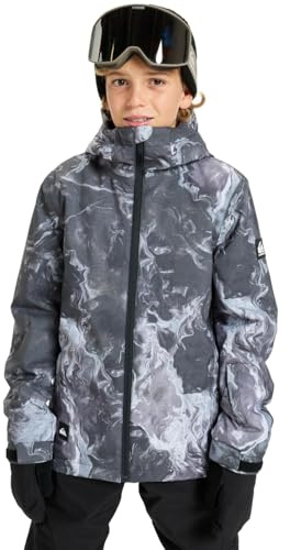 Quiksilver Snow Mission Printed Jacket Jacke Schwarz 12