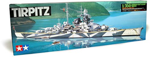 TAMIYA Modellbyggsats, Vit, Röd, 1:350