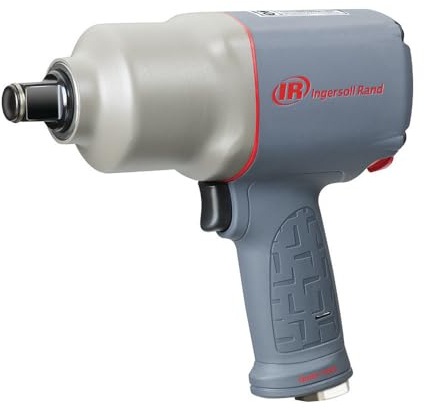 Ingersoll-Rand Druckluft Schlagschrauber 2145QiMAX, mit 1.830 Nm Drehmoment, geräuscharmer Druckluftschrauber fürs Auto mit Compositgehäuse, Vierkant 19 mm (3/4 Zoll) Werkstatt Tool, 1 Stk