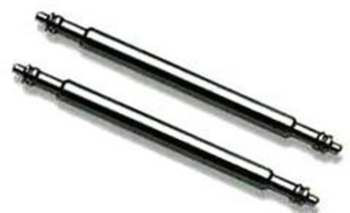 1 Paar Federstege 22mm mit 1,3mm Durchmesser Edelstahl Uhren Armband Pins 2 Stück Federstifte Spring Bar Pins