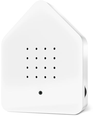 RELAXOUND ORIGINAL Zwitscherbox White – Moderne Vogelgezwitscher Box – Entspannender Vogelgesang – Bewegungsmelder mit Sound – Naturgeräusche Soundbox