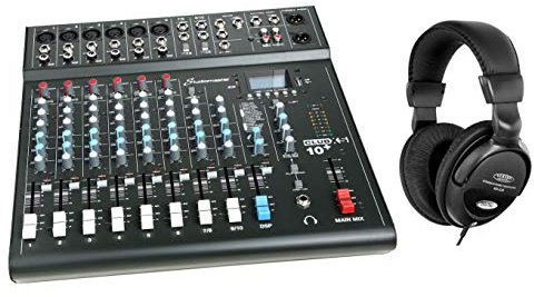 Studiomaster Club XS 10+ Mischpult Set inkl. Kopfhörer