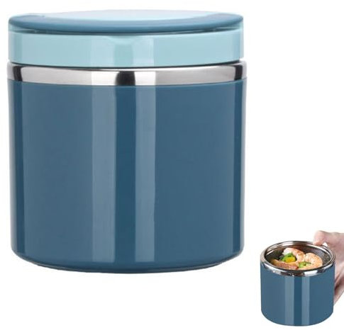 Termosbehållare för lunch – termobehållare för varma soppor, bnto-termos | termobehållare för matförvaring, isoleringsbehållare för måltider, 1000 ml termobehållare för livsmedel