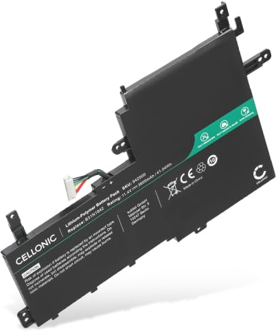 CELLONIC Battery compatible with ASUS M513, P1511CEA, X531F, 0B200-03440000 | (3600mAh-11.4V-Lithium-Polymer) for ASUS S513EA, Vivobook 15 M513, OLED K513, X513, X571, F415, Go, Pro 14, S14 S430, X430