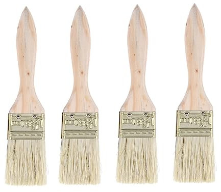 Angoily 24St Künstlerpinsel slico bürstchen holzstiel The Craft Zeichnung Pinsel streichen bastelzeug Reinigen contro Mobile kontrollieren pinselstifte Pinsel aus Holz Hölzern
