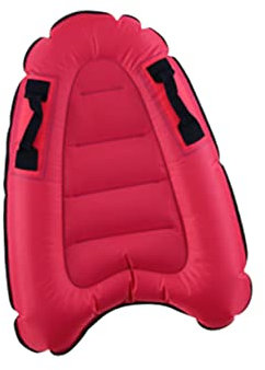 HEMOTON Rangée Flottante Gonflable pour Piscine Plage Et Rangée Flottante Antidérapante avec Poignée