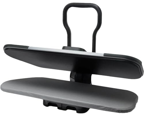 SINGER® Intelligent 2.0 Steam Press (1600W) – New Launch | Professional 36 Non-Stick Pressing Surface with Guided Digital Controls, 2 Steam Modes, Auto Shut-Off & 1000ml Tank – Silver/Black