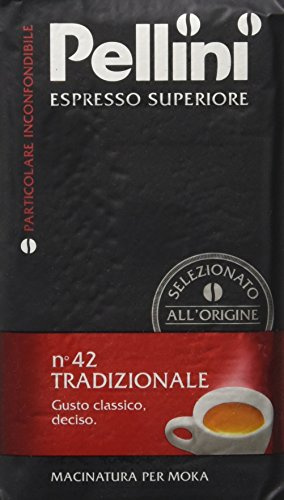 Pellini Caffè Café N°42 Tradizionale Moulu 4 Paquets 250 g - Lot de 4