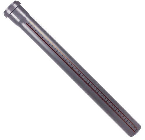 HT Abfluss Rohr mit Muffe DN 125 Länge 1500 mm