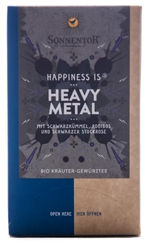 Sonnentor Bio Happiness is Heavy Metal Tee, Kräuterteemischung, 27 g