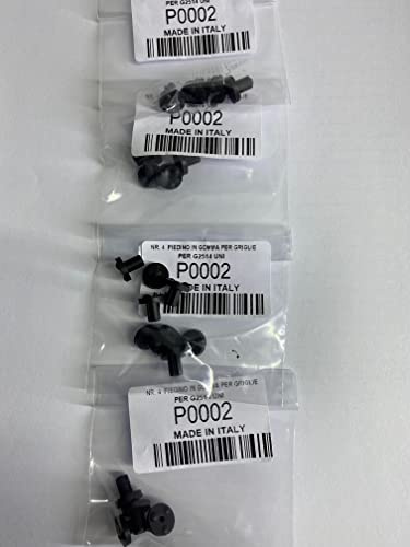 KIT 20 GOMMINI DI RICAMBIO PER VARI MODELLI DI GRIGLIE PIANI COTTURA E CUCINE A GAS (no originali adattabili a varie marche)