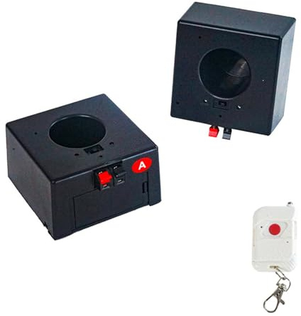 SKUBIS Máquina de pulverización de Flores de Llama fría Control Remoto inalámbrico Sistema pirotécnico de Bengala Decoración Fuente Mariage Evento de Boda,A