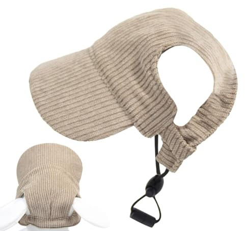 Hunde-Baseballcap - Sonnenschutz Schirmmützen - Reisefreundlicher Sonnenschutz für Haustiere atmungsaktiv modische Sonnenhut für die ganze Saison