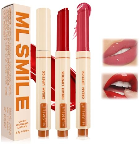 Plump Lipgloss, Fettöl, Slick Click, 2 Farben, Lippenstift, Spiegel, Wasserglanz, Lippenglasur, feuchtigkeitsspendender Lippenbalsam, glänzender Lipgloss, Creme-Lippenstift, sauberes Lippenöl,