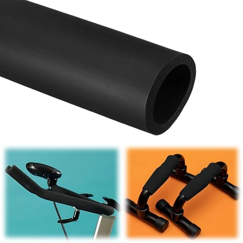 Schaumstoff-Rohre Rohrisolierung 1.0M Länge ID 3-50 mm Flexibel Thermo-Isolierung Rohr für Frostschutz Gartentrampolin Heizungsrohr Wasserrohr Außen Ausrüstung(24.0mm x 5.0mm x 1m)