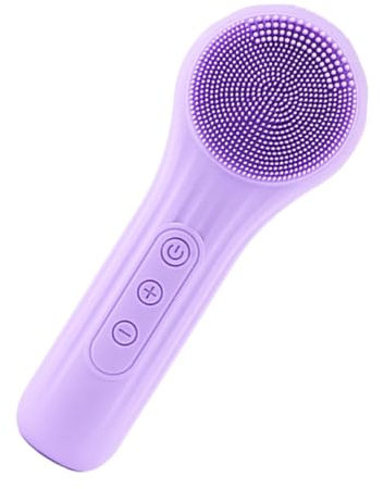 Lavatrice elettrica per il viso, spazzola ricaricabile per il lavaggio del viso | Esfoliante elettrico ricaricabile per il viso in silicone | Spazzola elettrica per la pulizia del viso,