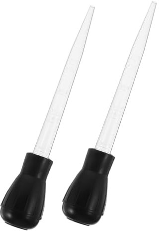 Zerodeko 2 Stück Bratenspritze Aus Kunststoff 30 Ml Bratöl Injektor Für Truthahn Und Fleischpräzision Zum Grillen Braten Und Picknick Mit Saugnapf