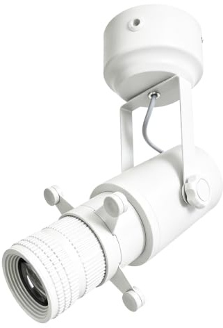 LED regolabile apertura forma riflettore, bianco 20w soffitto scrivania o parete lampada accento, 4000K superficie montata luce spot per concerto museo galleria d'arte mostra arte direzionale