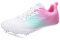 Hombres Mujeres Zapatillas De Atletismo, Niños Jóvenes Clavos Zapatillas De Deporte Profesionales Niños Niñas Saltando Running Nail Calzados,Rosado,37 EU