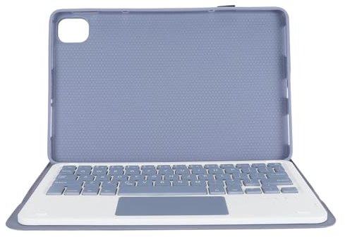 Qcwwy Funda con Teclado para Tableta para Mi Pad 5 Teclado Inalámbrico Delgado para Mi Pad 5 Inalámbrico Delgado con Panel Táctil Desmontable Ideal para Uso en el Hogar y la Oficina Periféricos para
