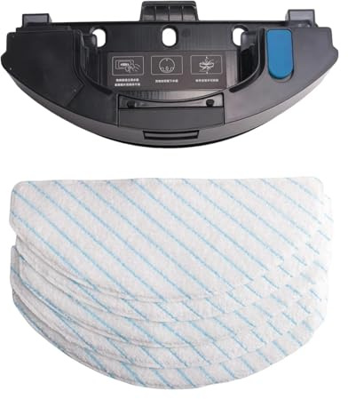 Kompatibel Mit Ecovacs, OZMO T8/T8+/T9/T8MAX/T8 AIVI/T9 Max OZMO PRO Wassertank-Wischtuch-Ersatz for Saugroboter-Tank-Vibrations-Wischsets