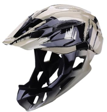 Casco da bici per bambini Casco da bicicletta per skateboard Balance Cars Mountain Bike nero dorato
