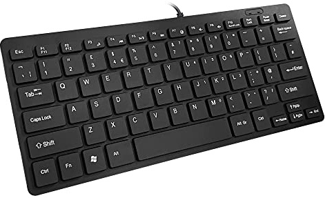 CiT KB-738 Premium Mini USB Keyboard - Black