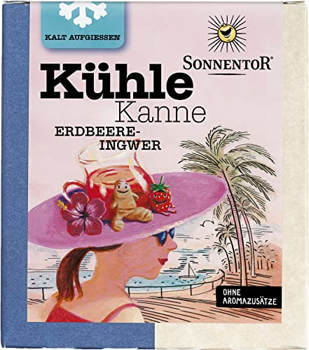Sonnentor Kühle Kanne Erdbeere-Ingwer (44,8 g) - Bio