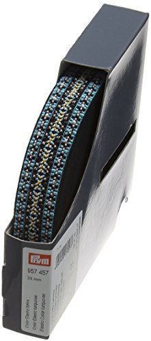 Prym 957457 Color Elastic 25 mm Muster türkis