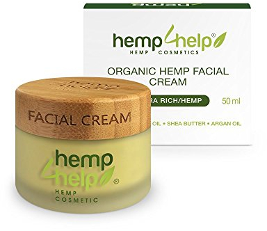 Bio Ultra Reichhaltige Gesichtscreme damen mit Bio-Jojobaöl & Arganöl, Shea-Butter - Intensive Feuchtigkeitscreme für Trockene, Empfindliche Haut, 50ml