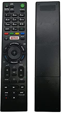 Remote For Sony KD49X8005CBU 49 Inch Smart WiFi Built In Ultra HD 4k LED TV