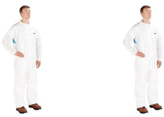 3M 4520 Indumento di protezione 5/6, SMMMS polipropilene, Taglia 2XL (Confezione da 2)