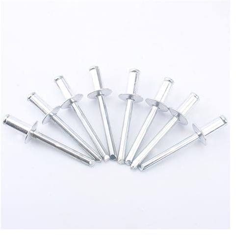 250 Stück M6,0 Aluminium-Hohlnieten Blindnieten (Size : 6.0X12mm 250pcs)