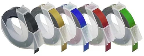 Geprägter Etikettierer – Handetikettiermaschine | 3D-Präge | Handetikettenmaschine, manuelle Prägeetikettenmaschine für Beschriftungen, Verpackungen, Küchenbedarf, Fotoalbum, Heimwerken,