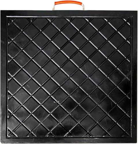 Wagenheber-Pads, robuste Wagenheber-Pads, stabilisierende Ausleger-Pads für Kräne/Räume/Anhänger, hochdichte Wohnwagen-Nivellierpads, verschleißfest (40 x 40 x 6 cm)
