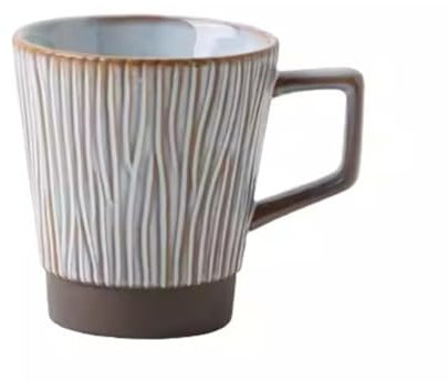 SXPXP Kaffeetassen Keramik-Kaffeetasse, 5 Größen japanischer Frühstücksmilchbecher, geeignet for Cappuccino-Latte-Teebeutel aus amerikanischem Kaffee(10 oz/B)