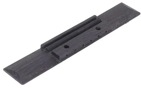 Gitarre Steg Sattel Palisander Akustikgitarrenbrücke Oberholz Sattelmutter-Sets Palisander Saitenhalter(Flat code1)