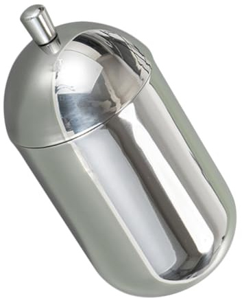 LABRIMP Fioc Design Salvaspazio Cotton Porta e Acciaio Inossidabile 304 Coperchio per Buona Tenuta , Contenitore Resistente e Antipolvere Uso Domestico