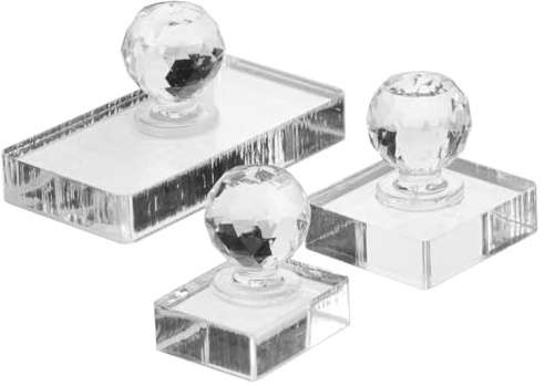 TOVINANNA 3 Piezas Herramienta de Prensado para Sombras y Colorete Molde Compacto Portátil para Maquillaje DIY Sellador de Polvos para Iluminador y Ojos Fácil Uso y Acabado Uniforme