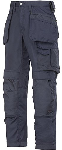 Coola twill arbetskläder byxor Size 33R Marinblått Xsp