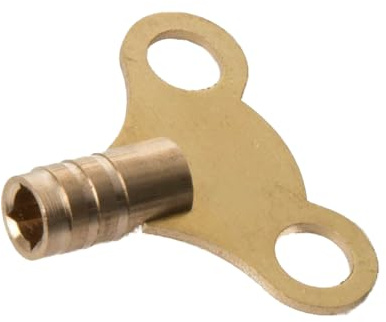 Radiator Key Brass Air Vent Clock Type