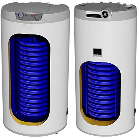 Warmwasserspeicher mit 1 Wärmetauscher, Standspeicher, Unterstellspeicher Boiler Sicherheitsventil - 100 Liter